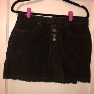 corduroy skirt